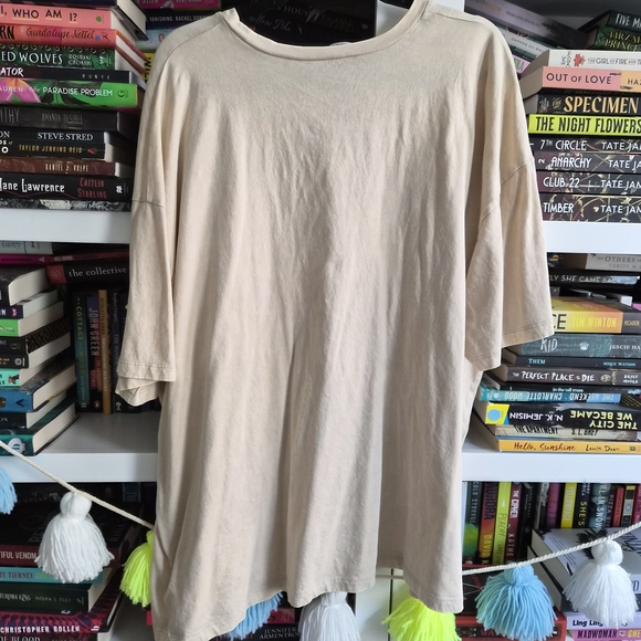 Zenana Outfitters Beige Short Sleeve Tee - Picture 5 of 5